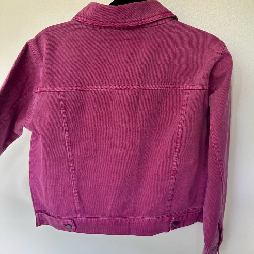 NWT Pink denim kids jacket by Splendid - Picture 5 of 6